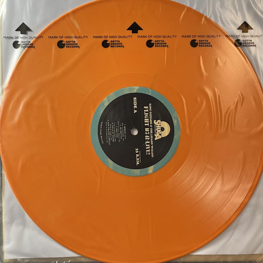 King Gizzard And The Lizard Wizard - Flight B741 Live! (COLOR VINYL) | Mint (M) Mint (M)-