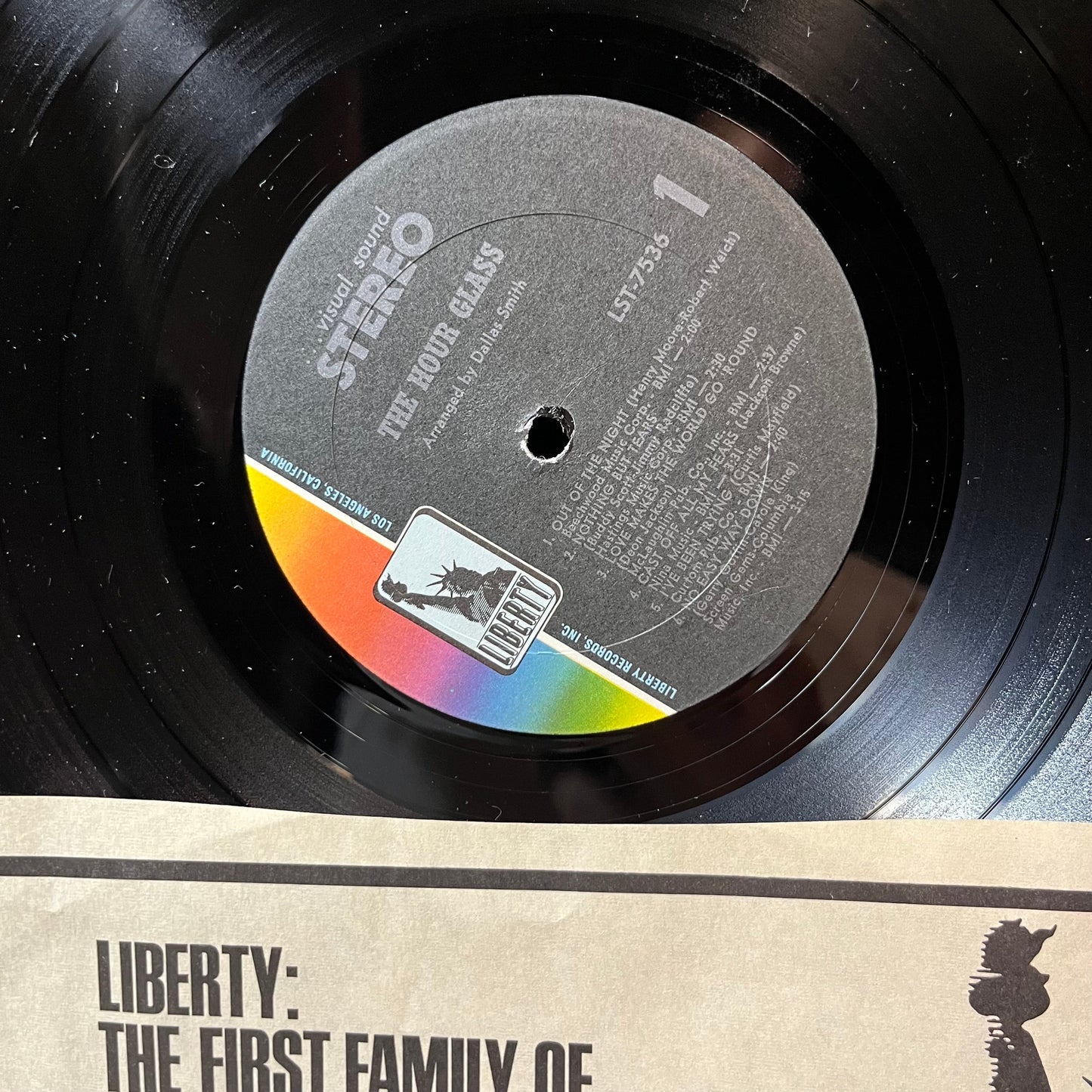 Hour Glass - Hour Glass (VINYL LP LIBERTY LST-7536 1967) | USED Near Mint (NM or M-) Very Good Plus Plus (VG++)-