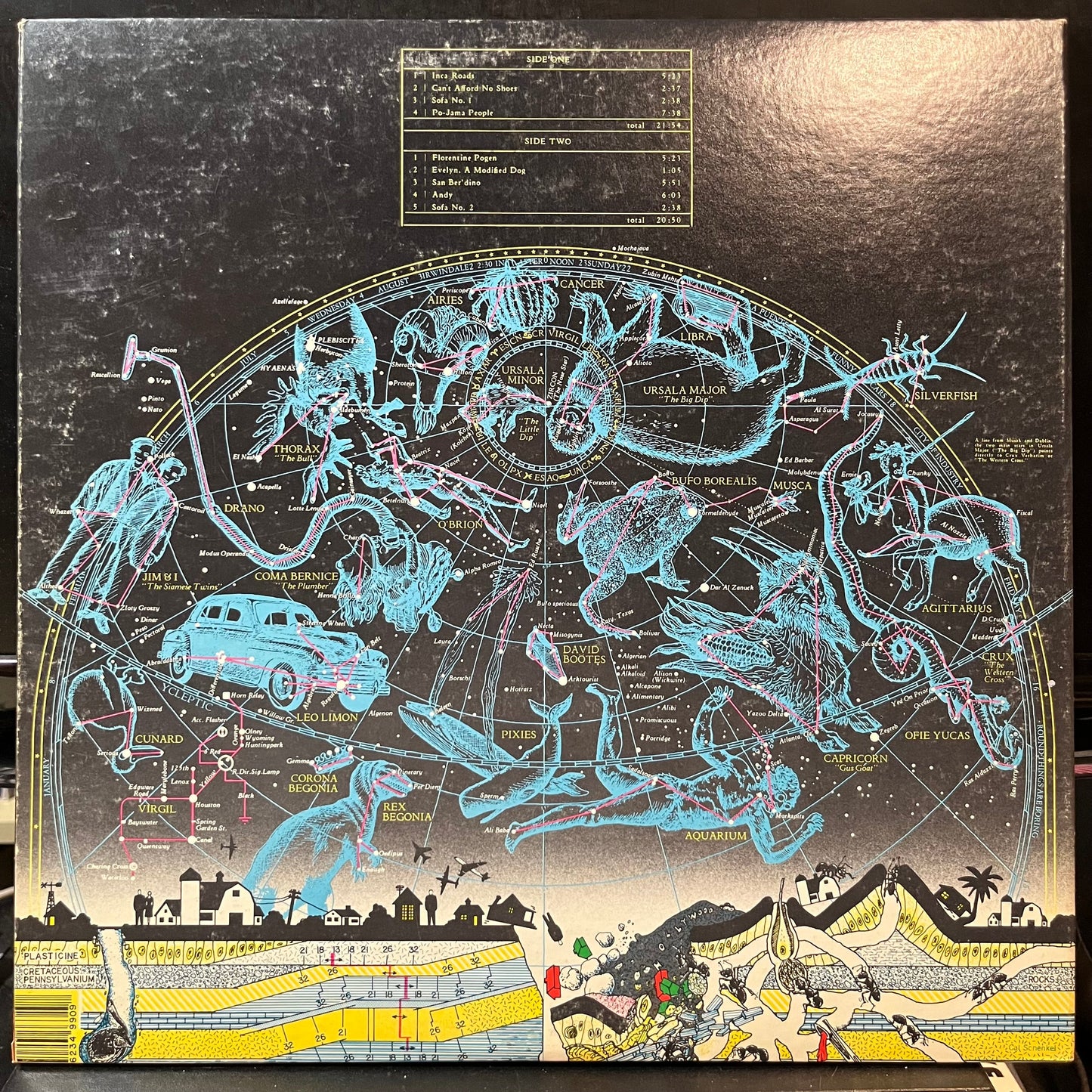 Frank Zappa And The Mothers Of Invention - One Size Fits All (VINYL LP DISCREET DS 2216) | Very Good Plus (VG+) Excellent+ (EX+)--