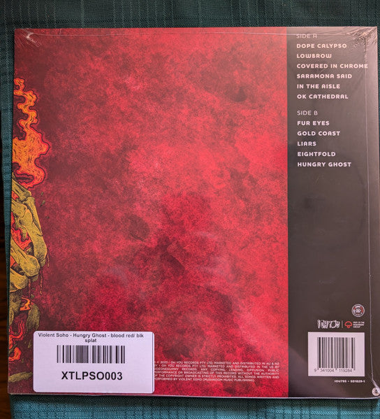 Hungry Ghost: 10th Anniversary (RED & BLACK SPLATTER VINYL) | Mint (M) Mint (M)-