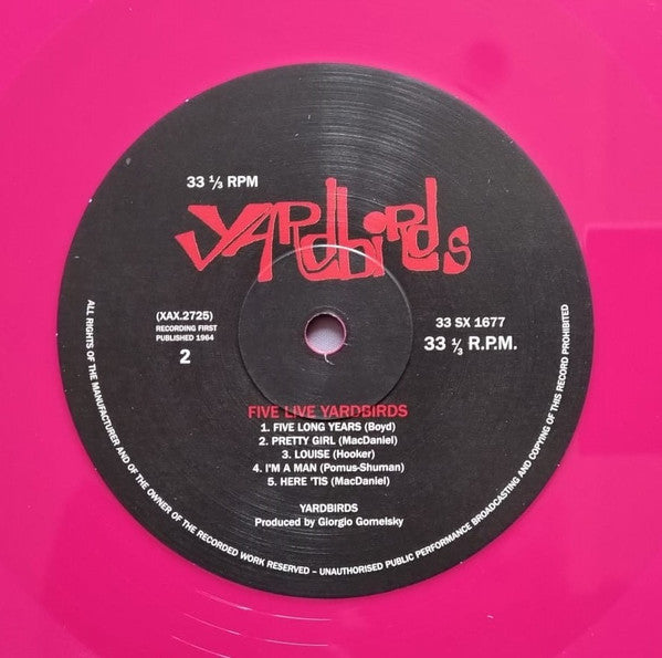 The Yardbirds - Five Live Yardbirds | Mint (M) Mint (M)-