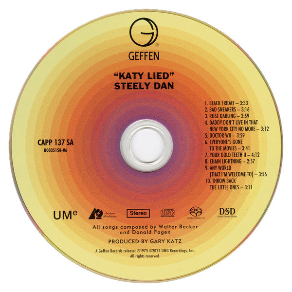 Katy Lied (SACD) | Mint (M) Mint (M)-