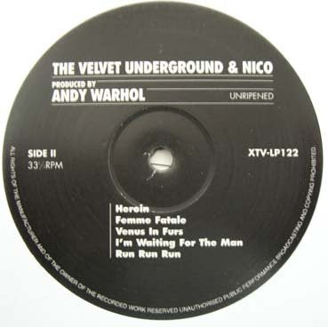 The Velvet Underground - Unripened (VINYL LP UNO) | NEW-