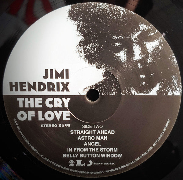Jimi Hendrix - The Cry Of Love (180G VINYL - IMPORT) | Mint (M) Mint (M)-