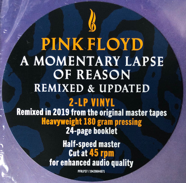 A Momentary Lapse Of Reason (Remixed & Updated) *LIGHT CREASE* (2xVINYL) | Mint (M) Excellent+ (EX+)-