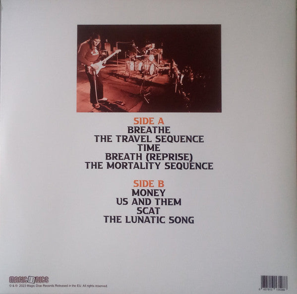 Dark Side Of The Moon Live. Portsmouth Guildhall January 21st 1972 | Mint (M) Mint (M)-