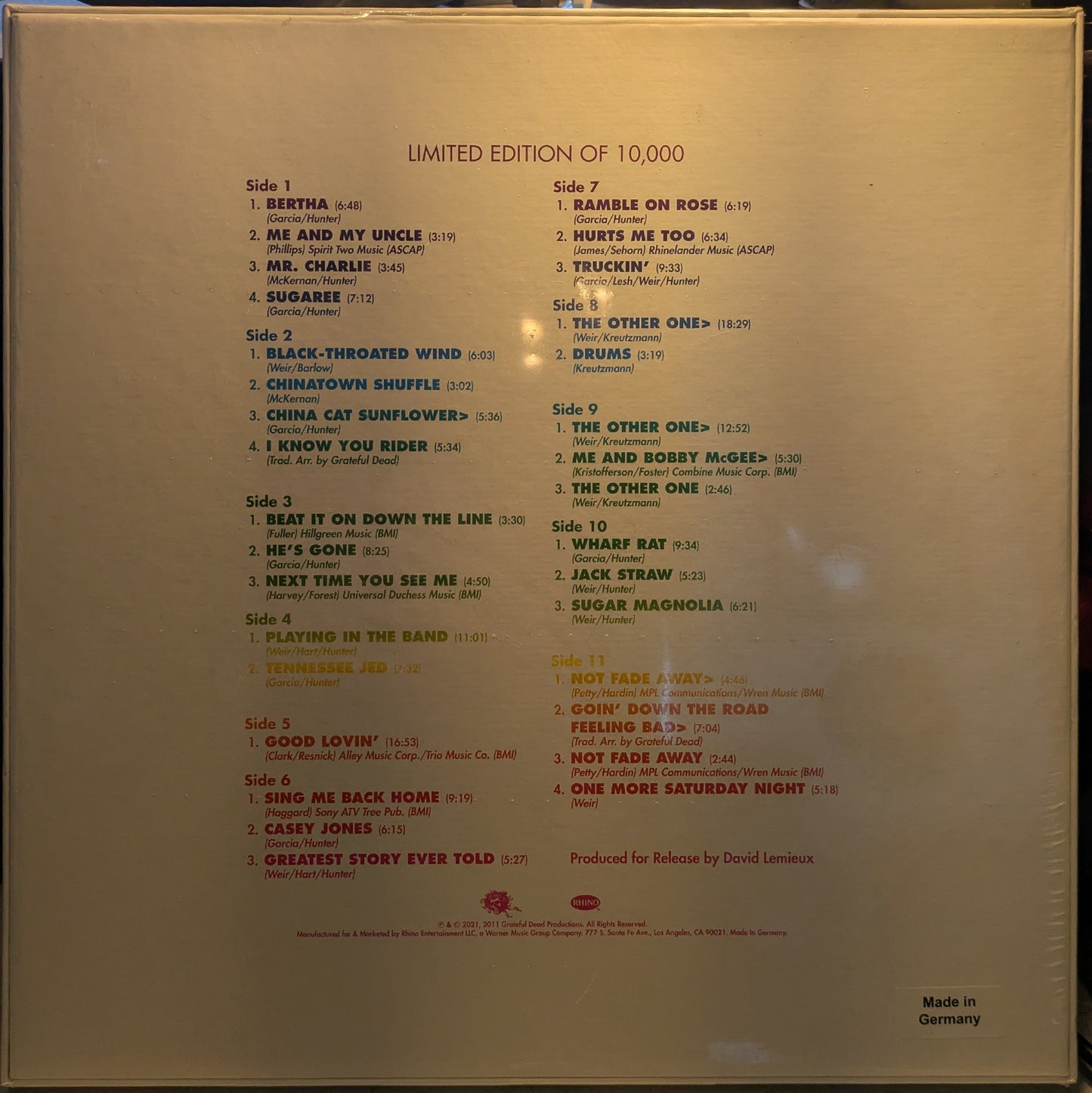 Olympia Theatre, Paris, France (5/3/72) (6xVINYL BOX SET) | Mint (M)-