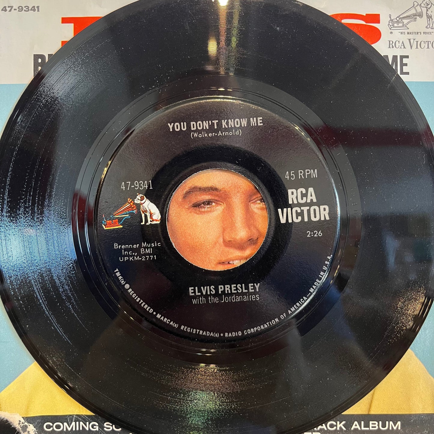 Elvis Presley - Big Boss Man / You Don't Know Me *INDIANAPOLIS* | Excellent (EX) Very Good Plus (VG+)--