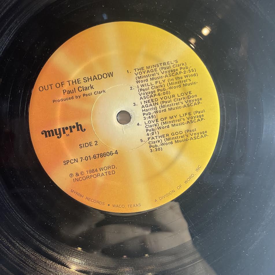 Paul Clark (5) - Out Of The Shadow (VINYL) | Excellent+ (EX+) Excellent (EX)--