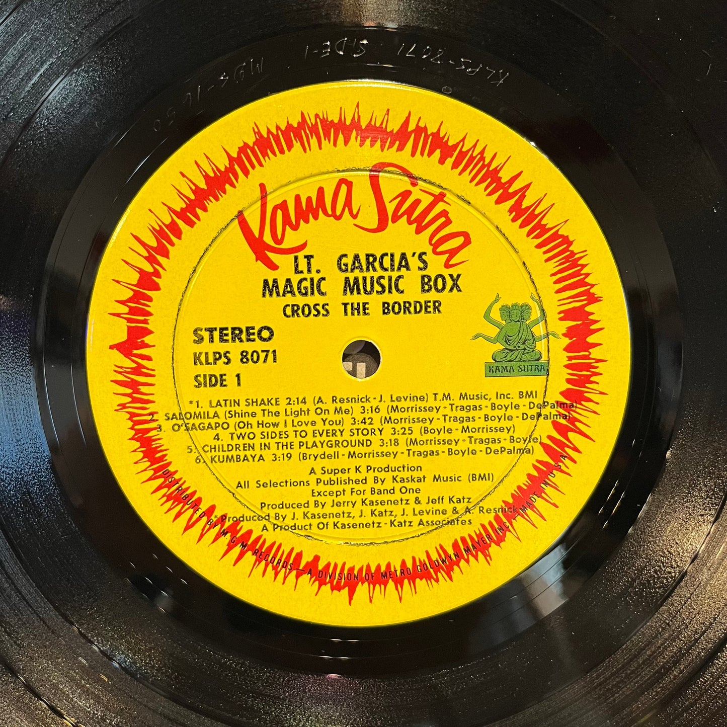 Lt. Garcia's Magic Music Box - 'Cross The Border | Excellent (EX) Very Good Plus (VG+)--