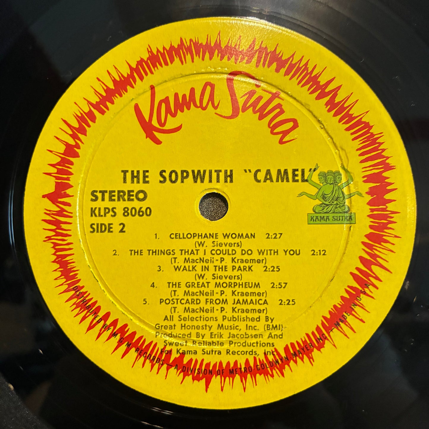 Sopwith Camel - Sopwith Camel (VINYL) | Excellent+ (EX+) Very Good Plus (VG+)-