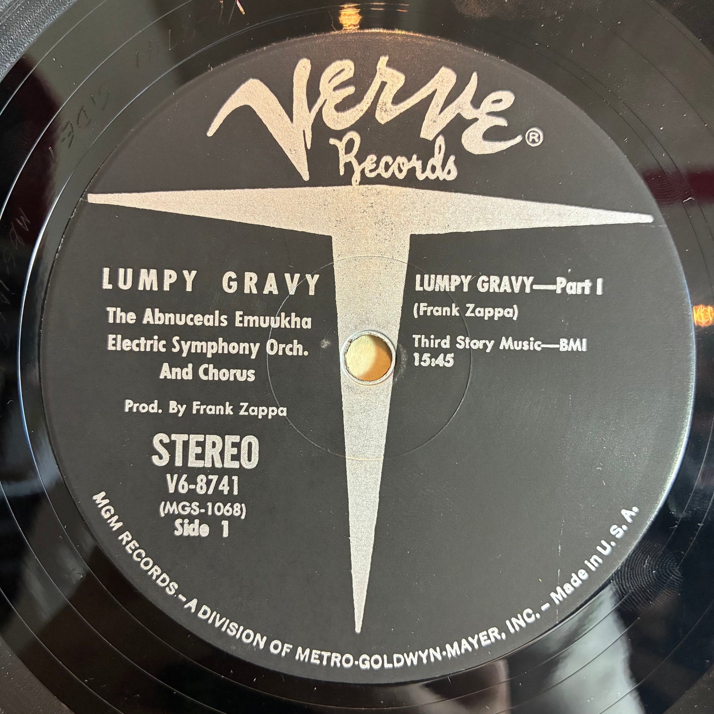 Frank Zappa - Lumpy Gravy (VINYL) | Excellent (EX) Very Good Plus (VG+)--