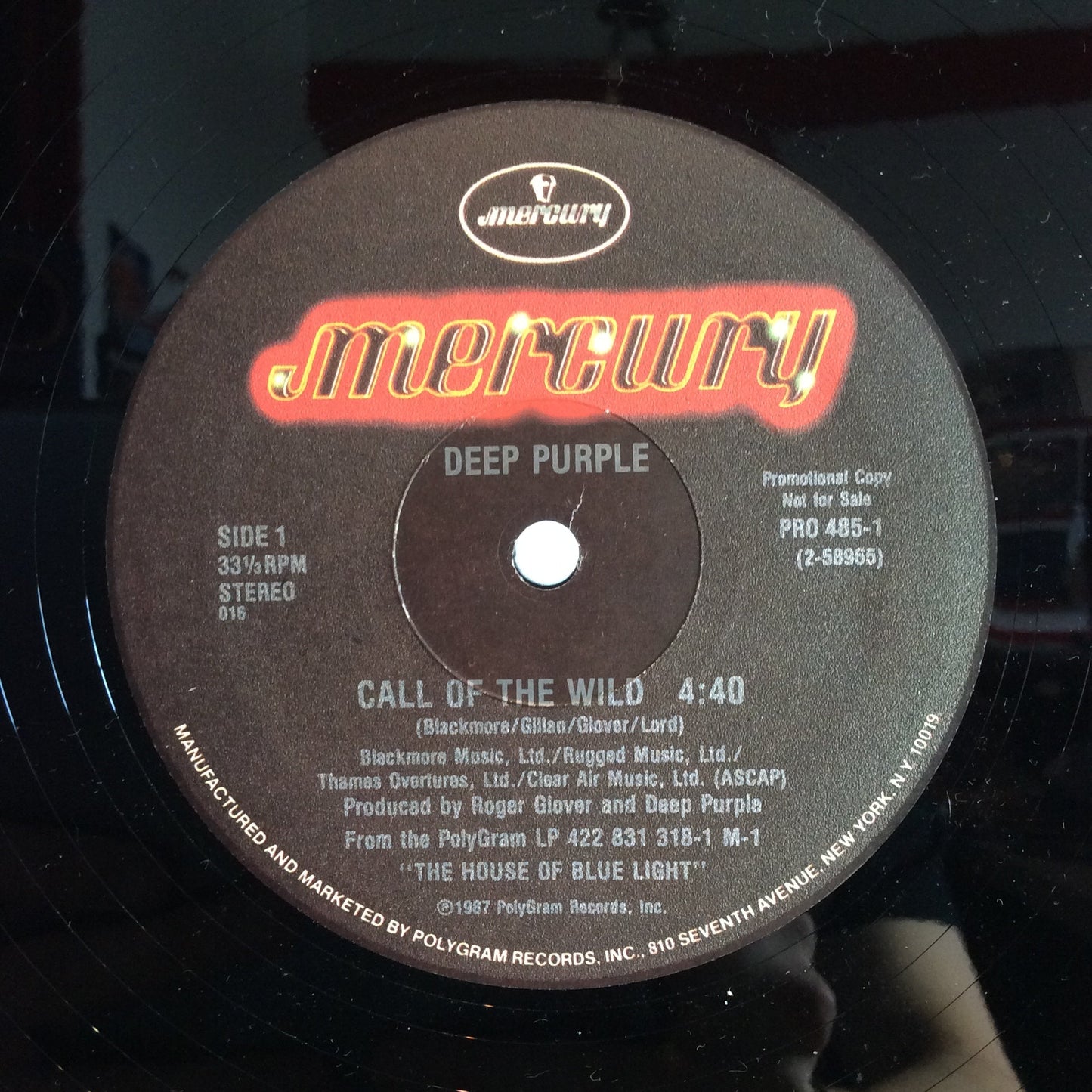 Deep Purple - Call Of The Wild (VINYL) | Excellent+ (EX+) Very Good Plus (VG+)--