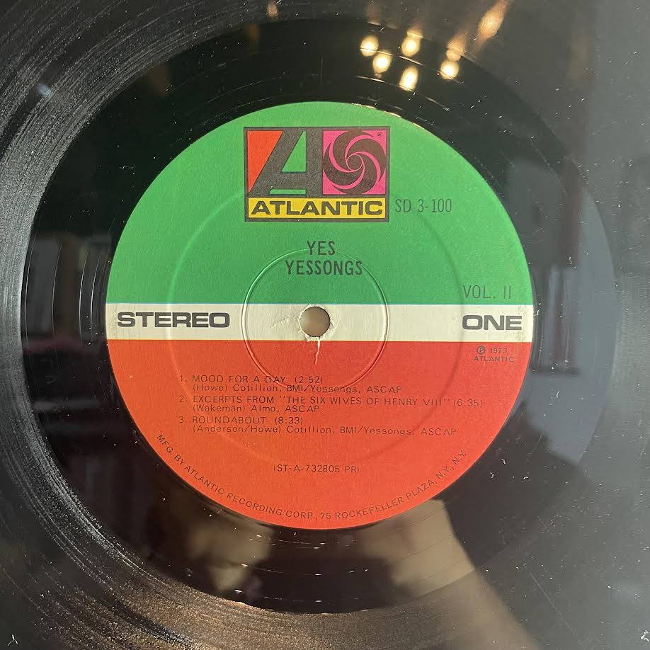Yes - Yessongs (3x VINYL) | Excellent+ (EX+) Excellent (EX)--