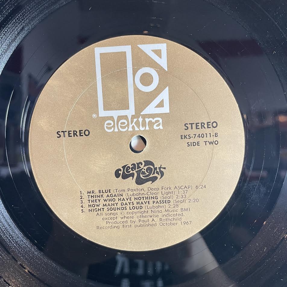 Clear Light (2) - Clear Light (VINYL) | Excellent+ (EX+) Excellent (EX)--