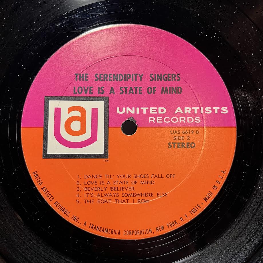 Love Is A State Of Mind (VINYL) | Excellent+ (EX+) Very Good (VG)--