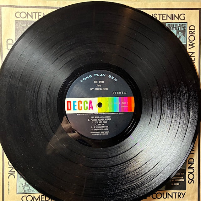 The Who - Sings My Generation (VINYL) | Excellent (EX) Very Good Plus (VG+)-
