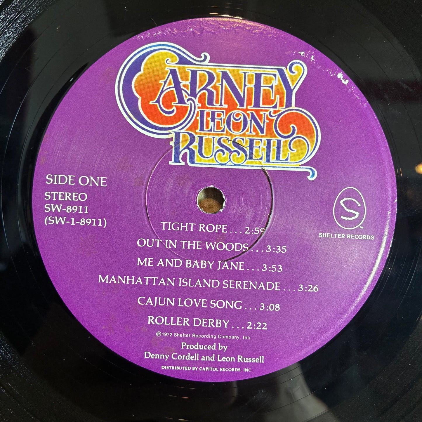 Leon Russell - Carney (VINYL) | Excellent (EX) Very Good Plus (VG+)--