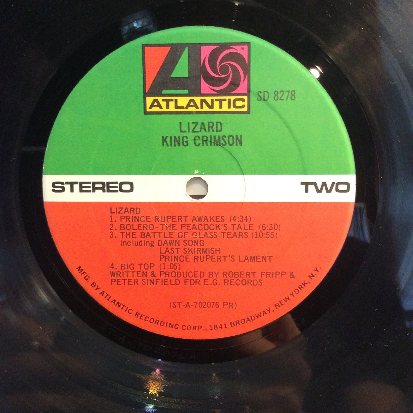 King Crimson - Lizard (VINYL) | Excellent (EX) Excellent (EX)--