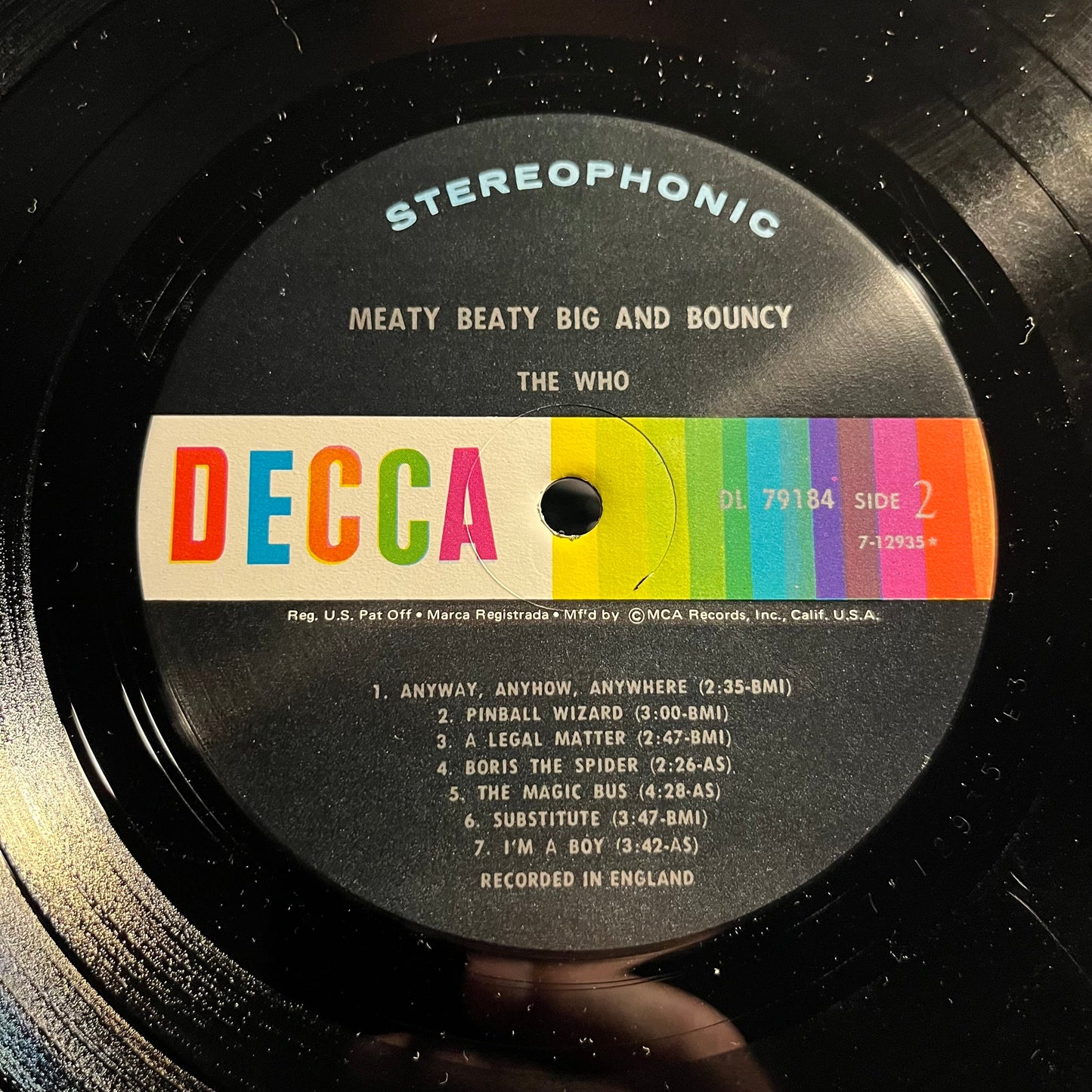 The Who - Meaty Beaty Big And Bouncy | Excellent (EX) Near Mint (NM)--