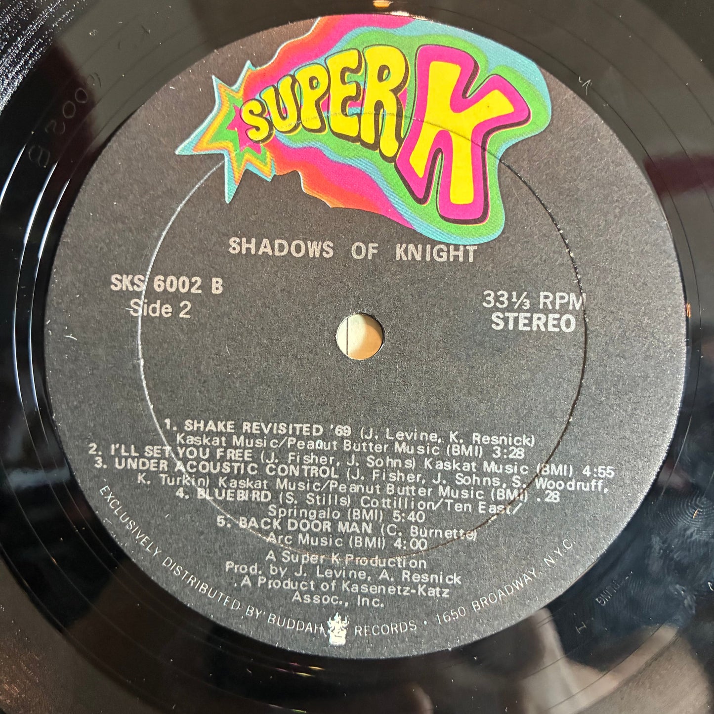 The Shadows Of Knight - Shadows Of Knight (Featuring Follow / Alone / Shake) (VINYL) | Excellent (EX) Very Good Plus (VG+)--