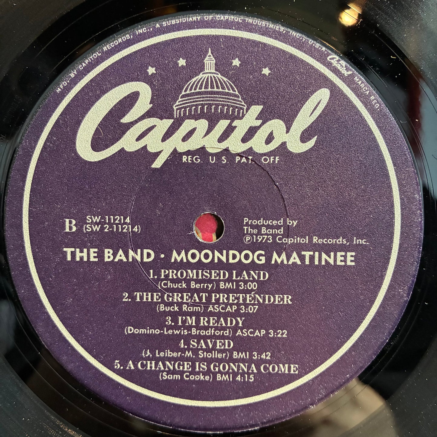 The Band - Moondog Matinee (VINYL) | Excellent (EX) Excellent (EX)--