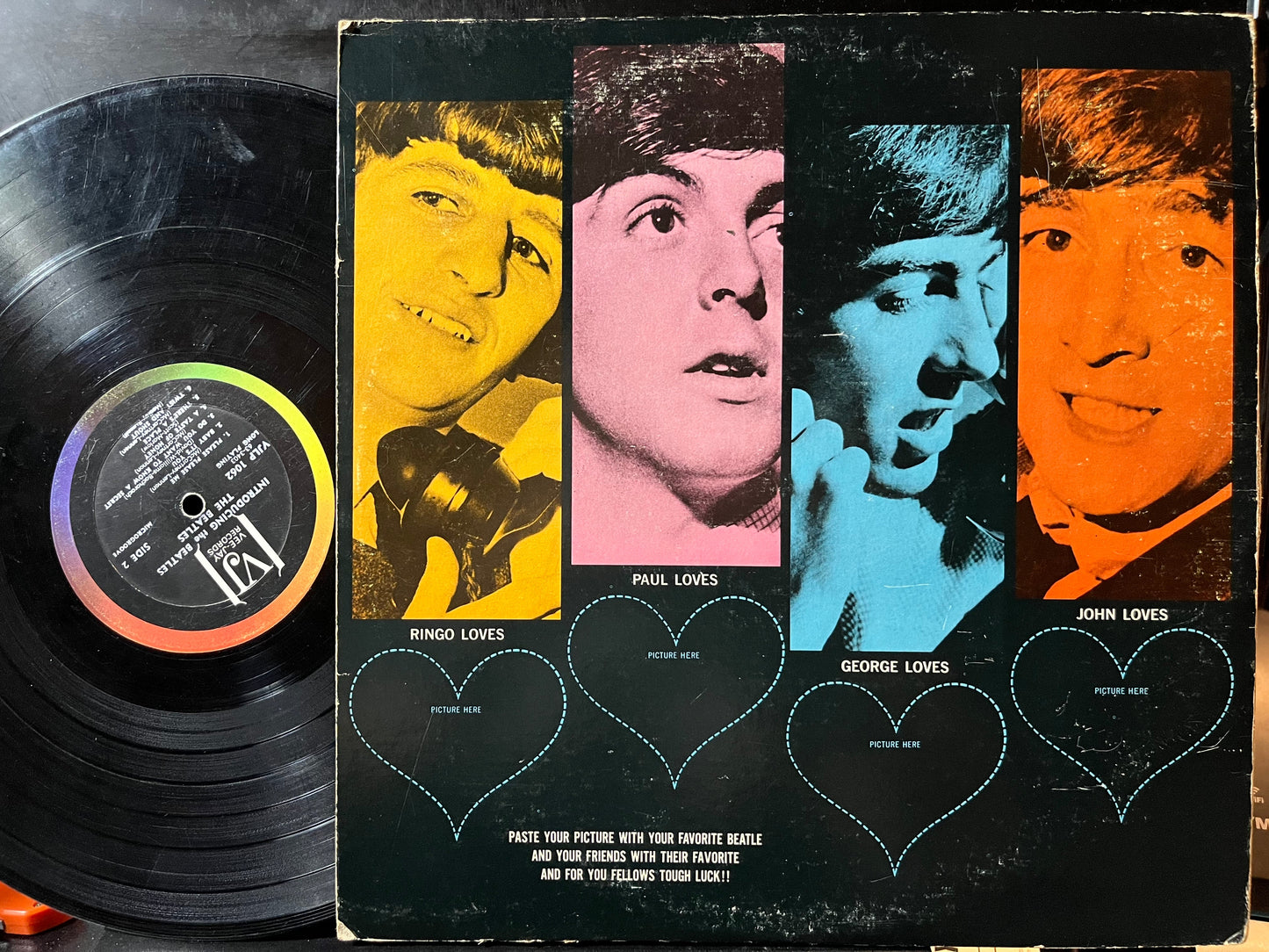 The Beatles - Songs, Pictures And Stories Of The Fabulous Beatles (VINYL) | Good Plus (G+) Very Good Plus (VG+)--