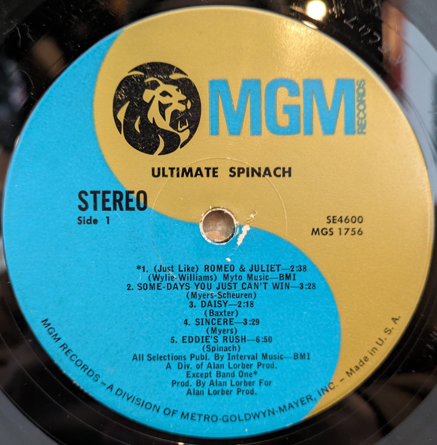 Ultimate Spinach - Ultimate Spinach (VINYL) | Good Plus (G+) Very Good (VG)-