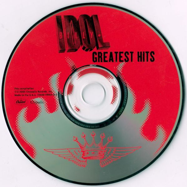 Billy Idol - Greatest Hits (CD) | Near Mint- (NM-)-