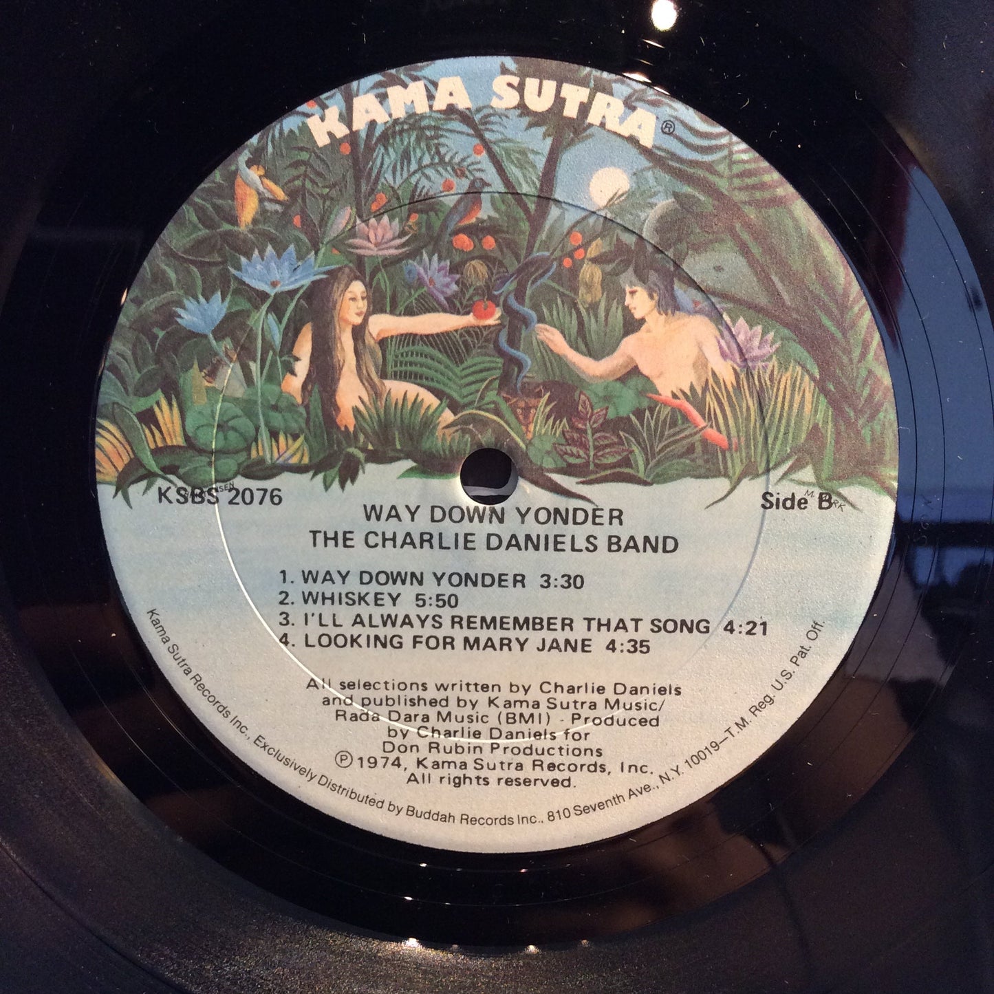 The Charlie Daniels Band - Way Down Yonder (VINYL) | Near Mint- (NM-) Excellent (EX)-