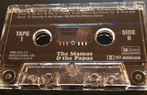 The Mamas & The Papas - Their Greatest Hits And Finest Performances (3x CASSETTE) | Near Mint- (NM-) Excellent+ (EX+)-