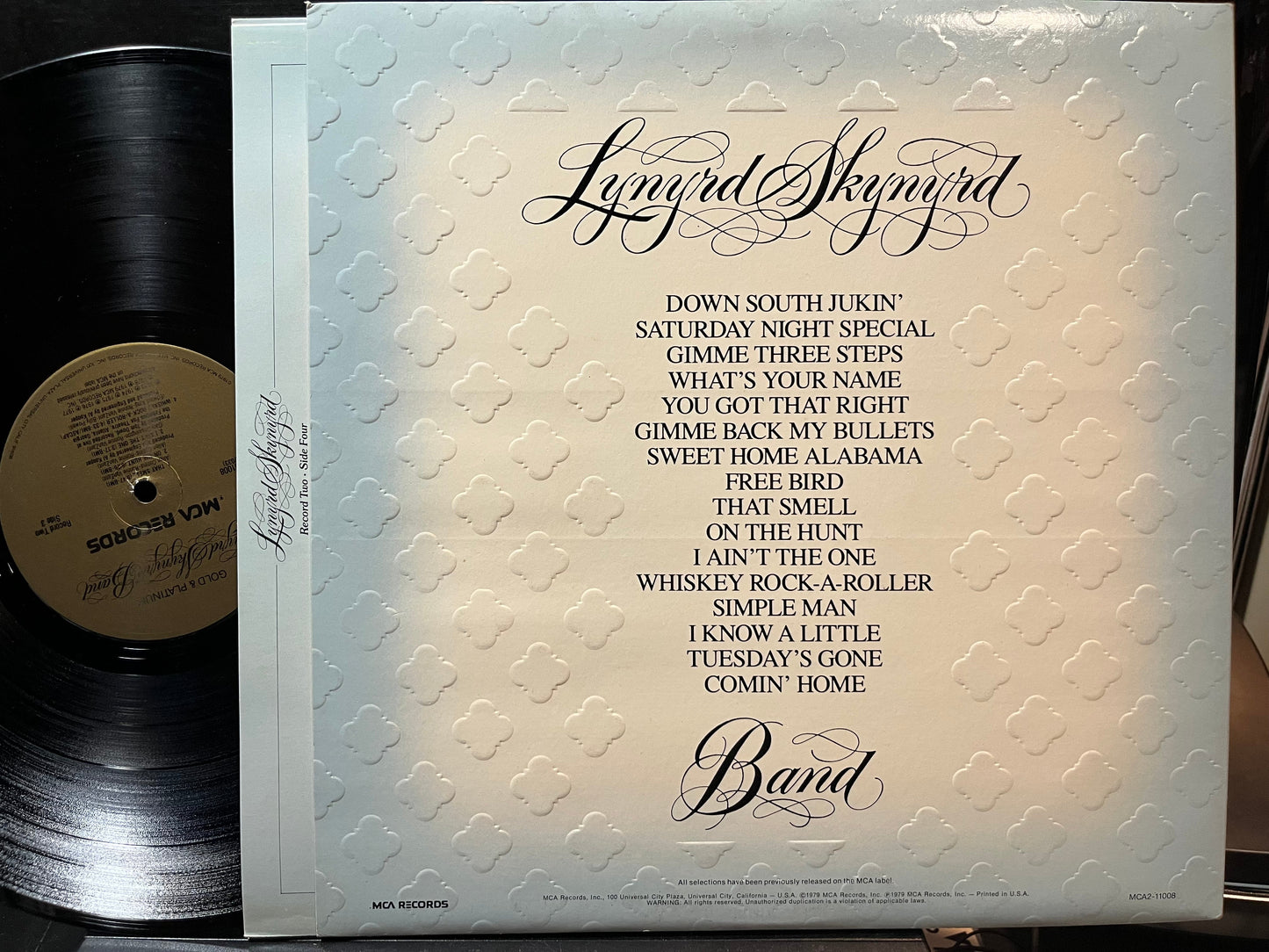 Lynyrd Skynyrd Band - Gold & Platinum (VINYL 2xLP MCA MCA2-11008 1979) | USED Near Mint- (NM-) Near Mint (NM)-