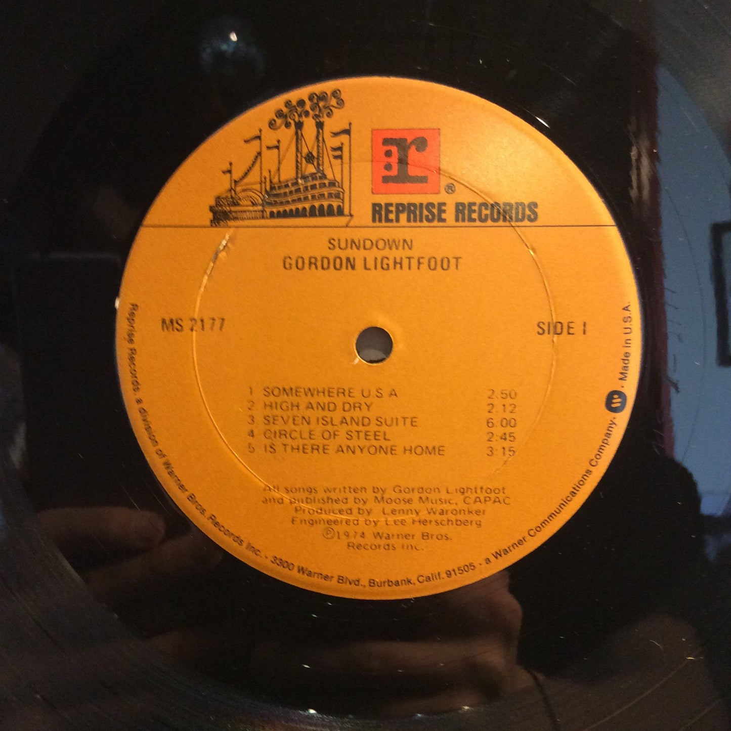 Gordon Lightfoot - Sundown (VINYL) | Near Mint- (NM-) Excellent+ (EX+)-