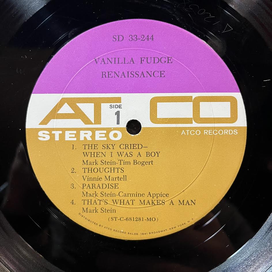 Vanilla Fudge - Renaissance (VINYL) | Near Mint- (NM-) Excellent (EX)--