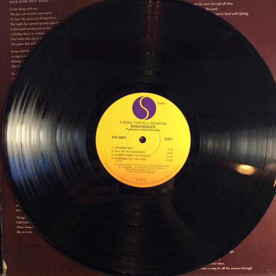 Renaissance (4) - A Song For All Seasons (VINYL) | Near Mint- (NM-) Near Mint- (NM-)-
