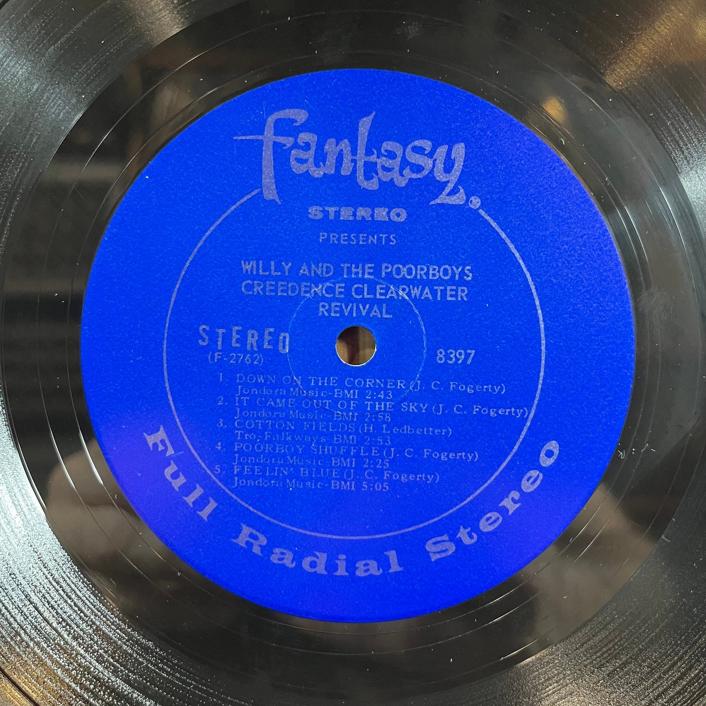Creedence Clearwater Revival - Willy And The Poor Boys (VINYL) | Near Mint- (NM-) Excellent (EX)-