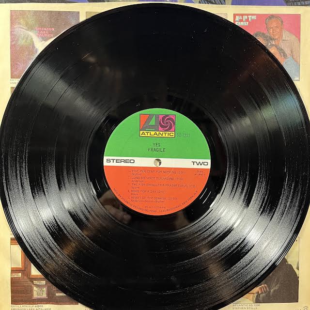 Yes - Fragile (VINYL) | Near Mint- (NM-) Near Mint- (NM-)-