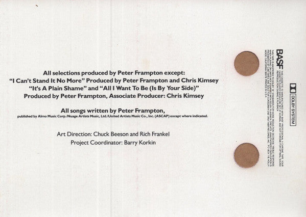 Peter Frampton - Classics Volume 12 *CASSETTE* | Near Mint (NM) Near Mint (NM)--