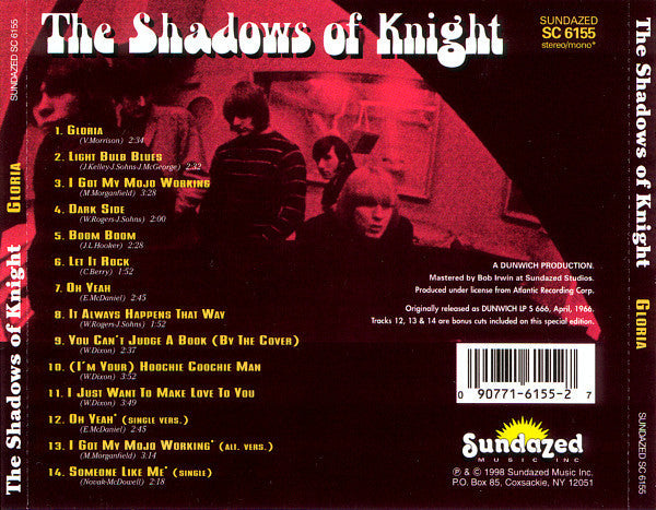 The Shadows Of Knight - Gloria (CD) | Near Mint (NM) Near Mint (NM)-