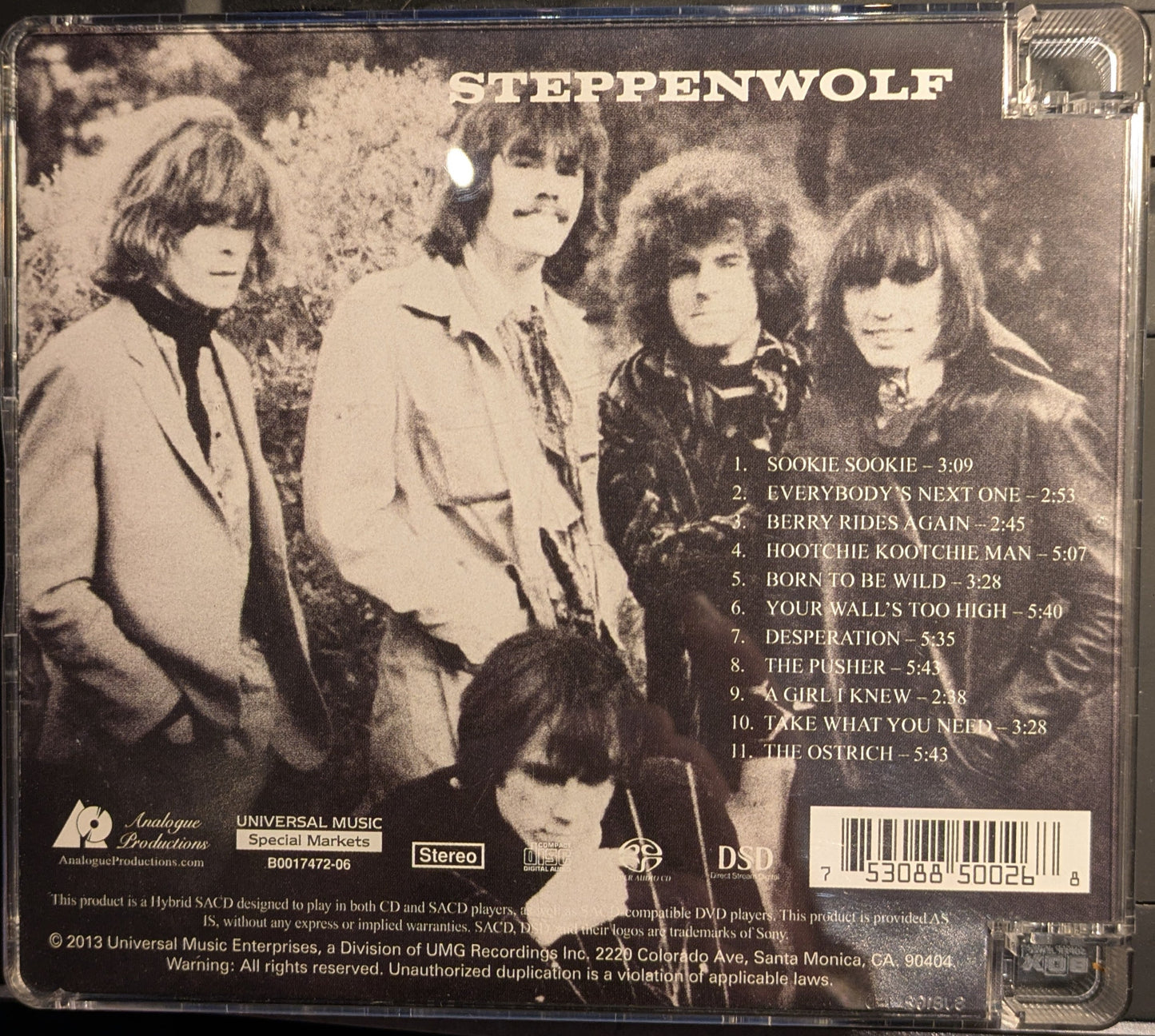 Steppenwolf - Steppenwolf (SACD) | Near Mint (NM) Near Mint (NM)-