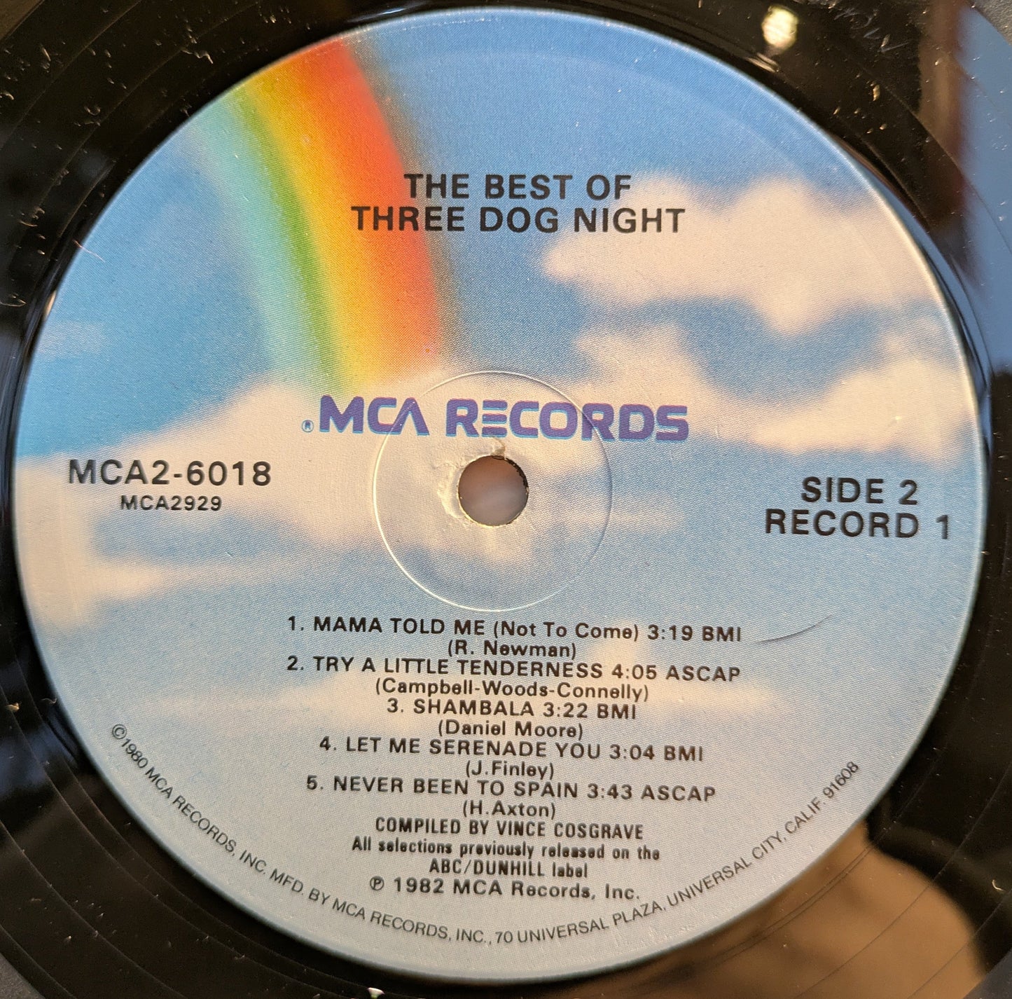 Three Dog Night - The Best Of Three Dog Night (2xVINYL) | Near Mint (NM) Excellent (EX)-