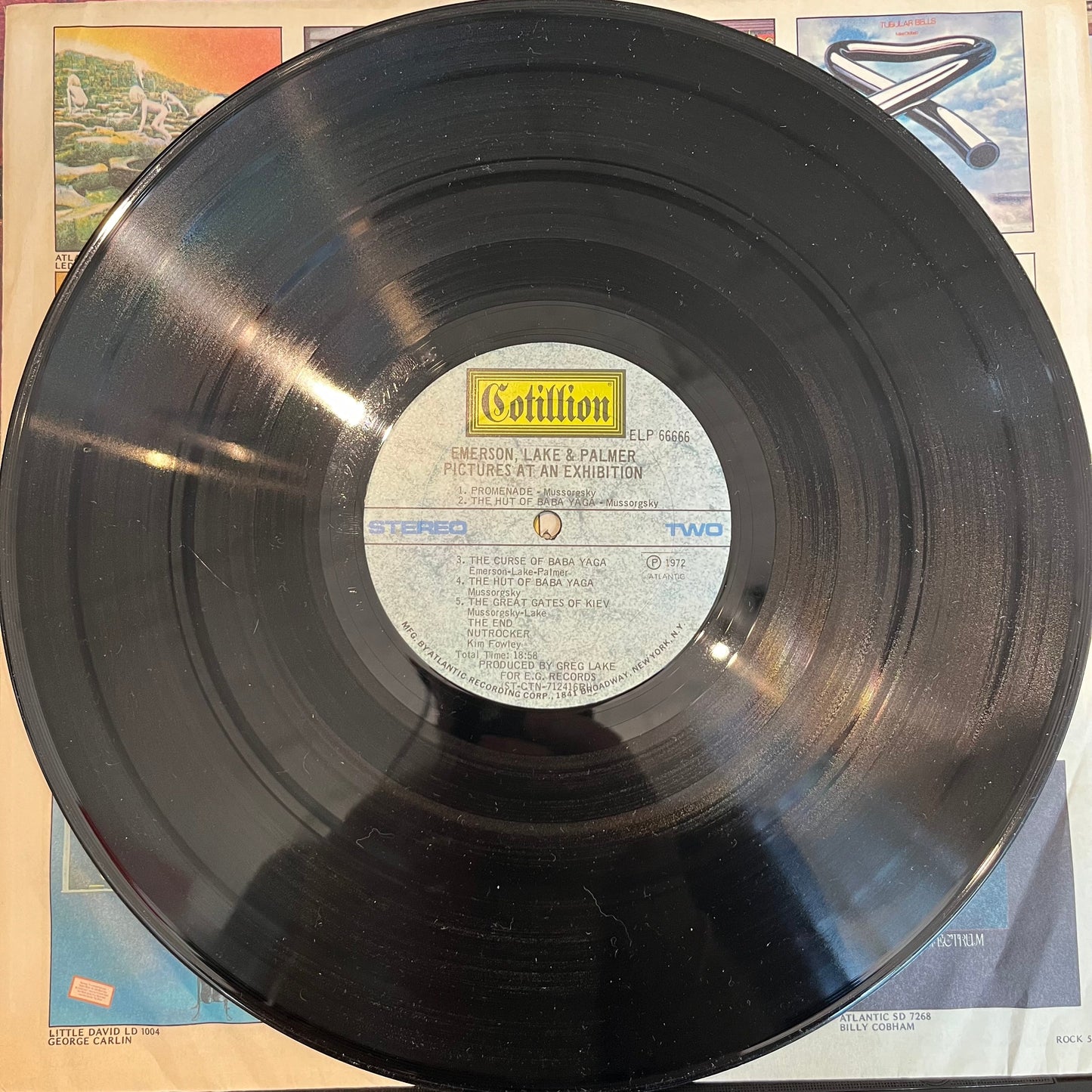Emerson, Lake & Palmer - Pictures At An Exhibition *RI* | Near Mint (NM) Excellent (EX)--