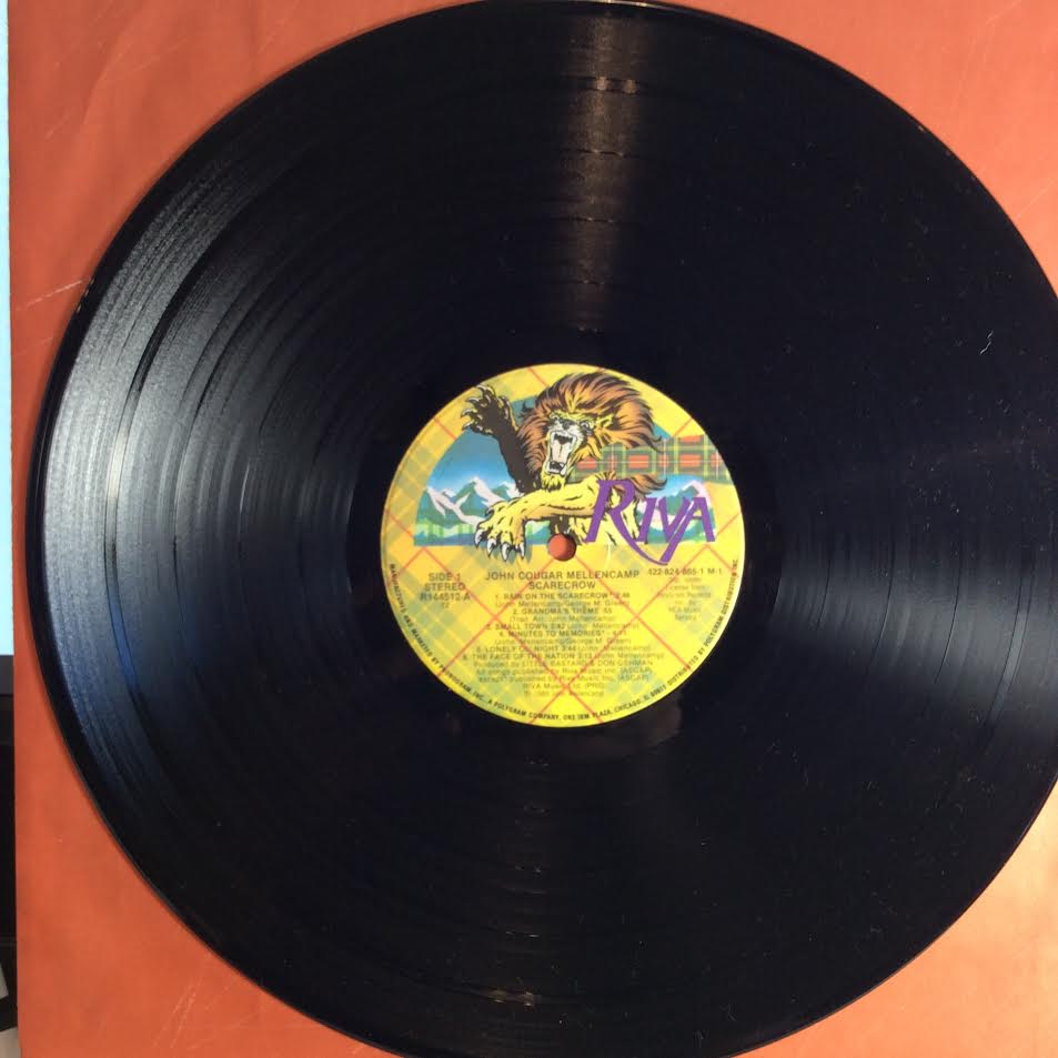 John Cougar Mellencamp - Scarecrow (VINYL) | Near Mint (NM) Near Mint (NM)-