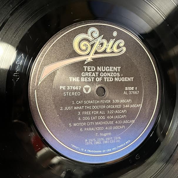 Ted Nugent - Great Gonzos! - The Best Of Ted Nugent (VINYL) | Near Mint (NM) Near Mint (NM)-