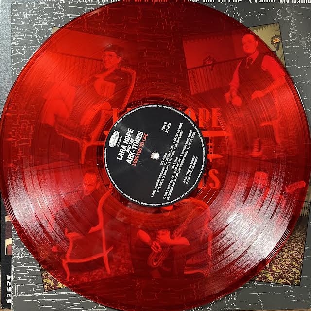 Lara Hope And The Ark-Tones - Love You To Life (TRANSPARENT RED VINYL) | Near Mint (NM or M-)--