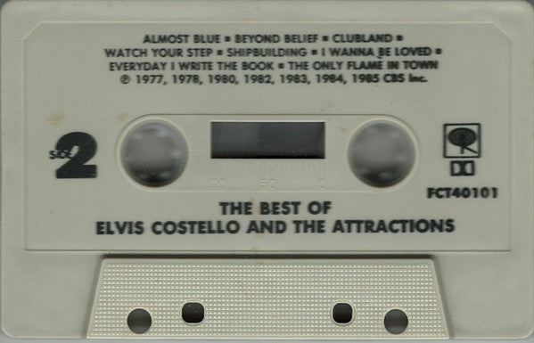 Elvis Costello & The Attractions - The Best Of Elvis Costello And The Attractions *CASSETTE* | Near Mint (NM) Near Mint (NM)-