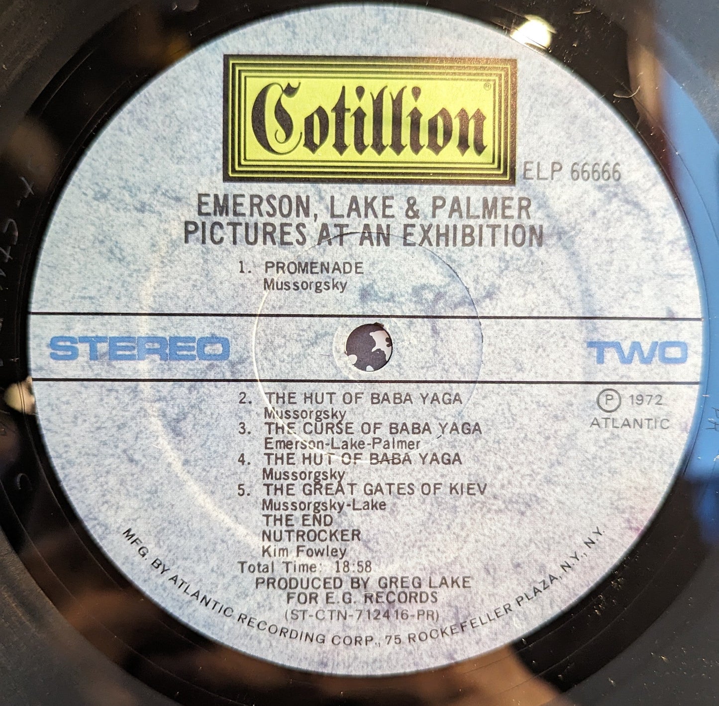 Emerson, Lake & Palmer - Pictures At An Exhibition | Near Mint (NM) Excellent (EX)--