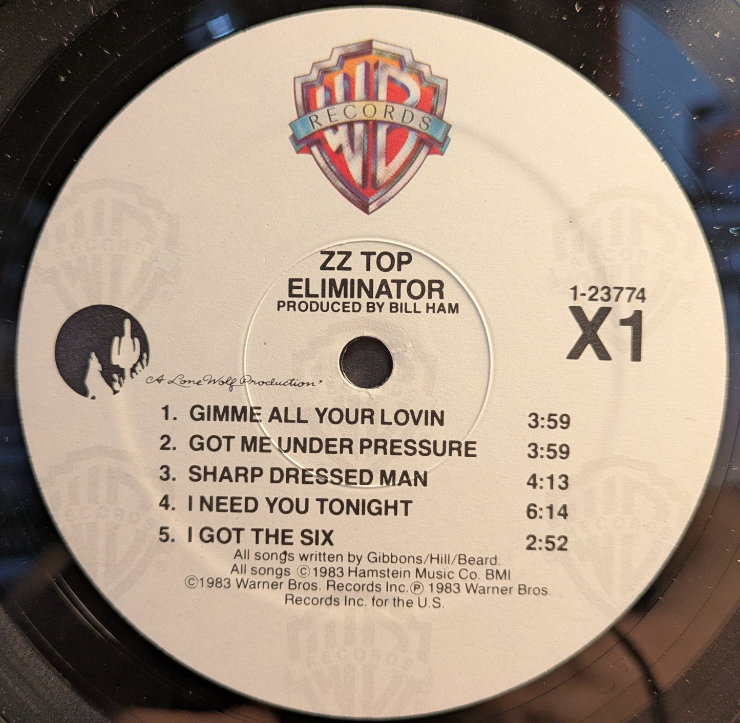 ZZ Top - Eliminator (VINYL) | Near Mint (NM) Near Mint (NM)-