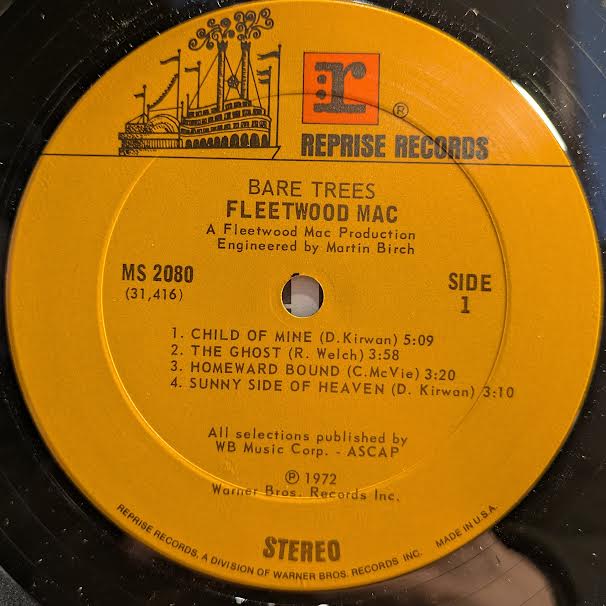Fleetwood Mac - Bare Trees (VINYL) | Near Mint (NM) Near Mint (NM)-