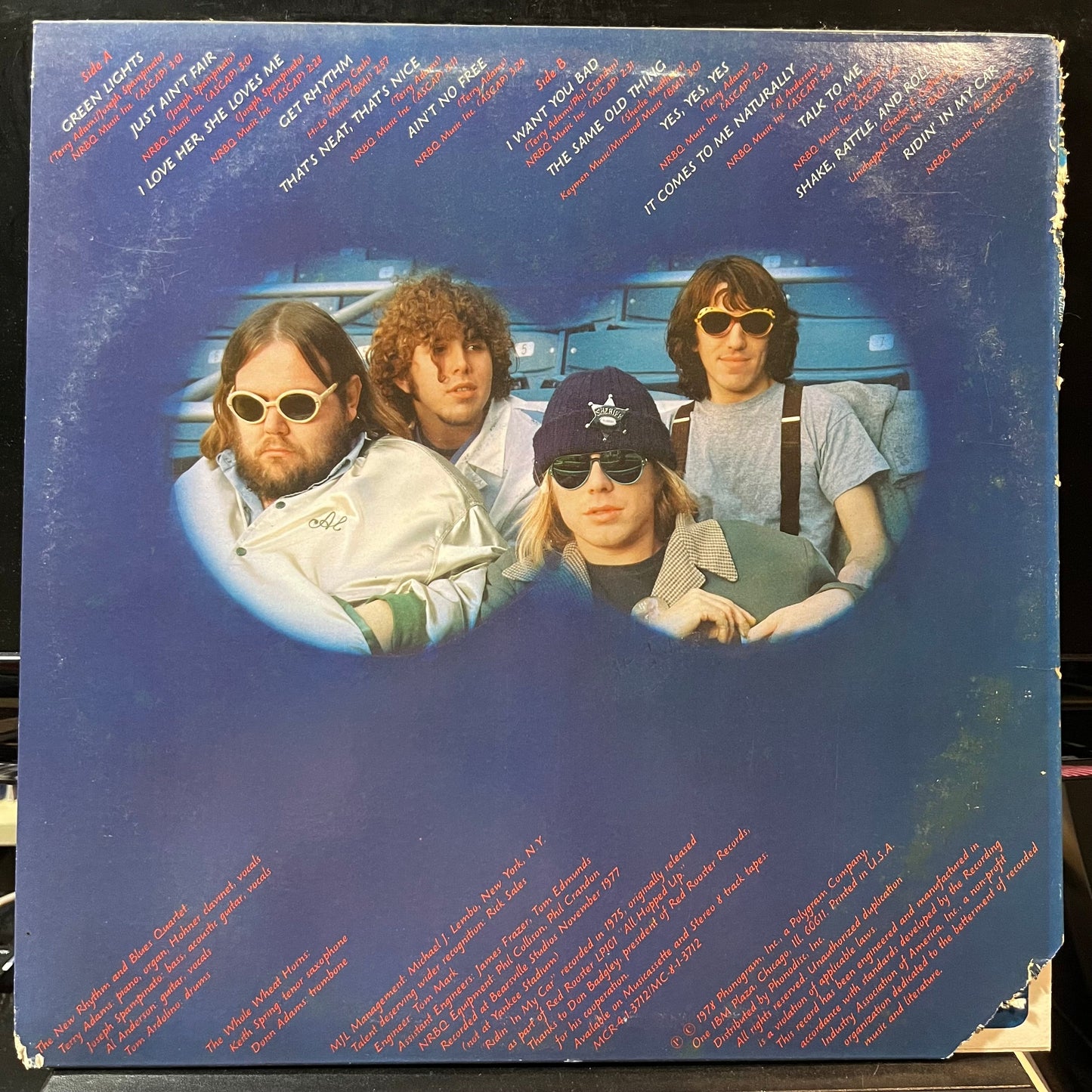 NRBQ - NRBQ At Yankee Stadium (VINYL LP MERCURY SRM-1-3712 1978) | Near Mint (NM or M-) Very Good (VG)--